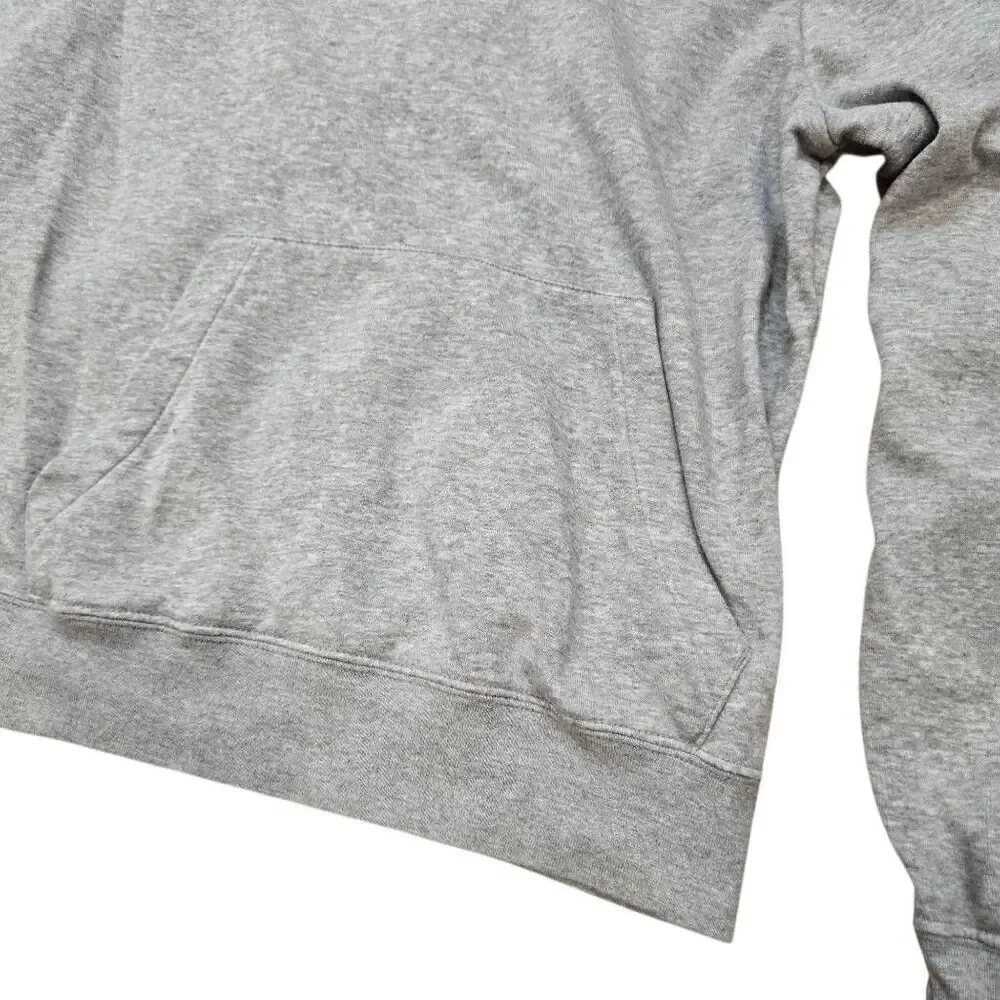 Nike Hoodie Women's Small Gray Funnel Neck Long Sleeve Pullover Gorpcore Stretch